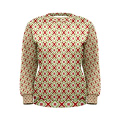 Cute Seamless Tile Pattern Gifts Women s Sweatshirts by GardenOfOphir