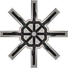 Christian Cross Hook Handle Umbrella (medium) by igorsin