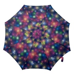 Starlight Shiny Glitter Stars Hook Handle Umbrellas (large) by yoursparklingshop