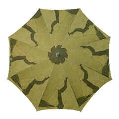 Stylish Gold Stone Golf Umbrellas by yoursparklingshop