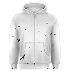 Fly Men s Zipper Hoodie by Brittlevirginclothing