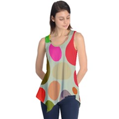Pattern Design Abstract Shapes Sleeveless Tunic by Nexatart