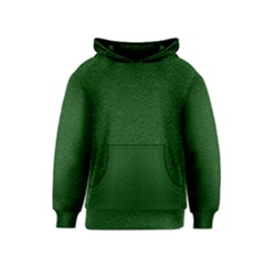 Texture Green Rush Easter Kids  Pullover Hoodie by Simbadda