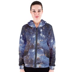 Large Magellanic Cloud Women s Zipper Hoodie by SpaceShop