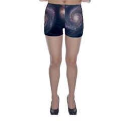 Whirlpool Galaxy And Companion Skinny Shorts by SpaceShop