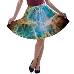 Crab Nebula A-line Skater Skirt by SpaceShop