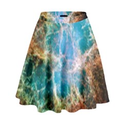 Crab Nebula High Waist Skirt by SpaceShop