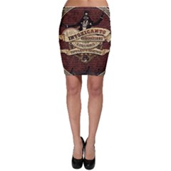 Vintage Circus  Bodycon Skirt by Valentinaart