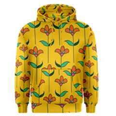 Small Flowers Pattern Floral Seamless Vector Men s Pullover Hoodie by Simbadda
