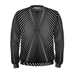 Abstract Of Shutter Lines Men s Sweatshirt by Simbadda