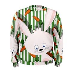 Easter Bunny  Men s Sweatshirt by Valentinaart