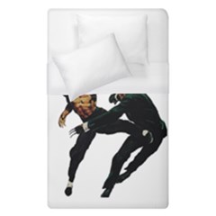 Kung Fu  Duvet Cover (single Size) by Valentinaart