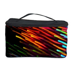 Rainbow Shake Light Line Cosmetic Storage Case by Mariart