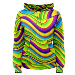Summer Wave Colors Women s Pullover Hoodie by designworld65