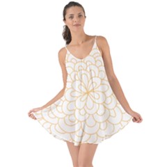 Rosette Flower Floral Love The Sun Cover Up by Mariart
