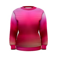 Line Pink Space Sexy Rainbow Women s Sweatshirt by Mariart