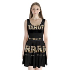 Tarot Fortune Teller Split Back Mini Dress  by Valentinaart