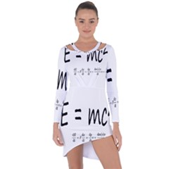 E=mc2 Formula Physics Relativity Asymmetric Cut-out Shift Dress by picsaspassion