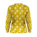 Daisy Dots Yellow Women s Sweatshirt View2