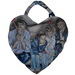 The Nobodies Giant Heart Shaped Tote by redmaidenart