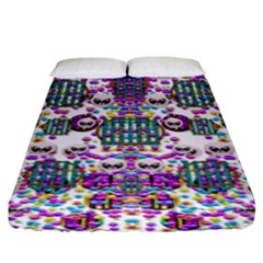 Alien Sweet As Candy Fitted Sheet (king Size) by pepitasart