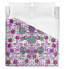 Alien Sweet As Candy Duvet Cover (queen Size) by pepitasart