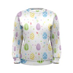 Easter Pattern Women s Sweatshirt by Valentinaart