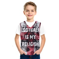 Football Is My Religion Kids  Sportswear by Valentinaart