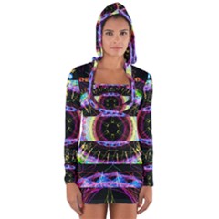 Social Media Rave Leggings Long Sleeve Hooded T-shirt by TheExistenceOfNeon2018