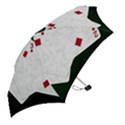 Poker Hands   Straight Flush Diamonds Mini Folding Umbrellas View2