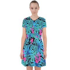 Leaves Picture Tropical Plant Adorable In Chiffon Dress by Sapixe