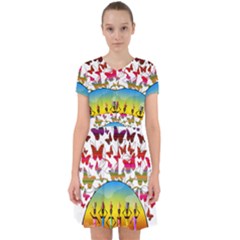 African Americn Art African American Women Adorable In Chiffon Dress by AlteredStates