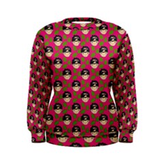 Frida Pink Women s Sweatshirt by snowwhitegirl