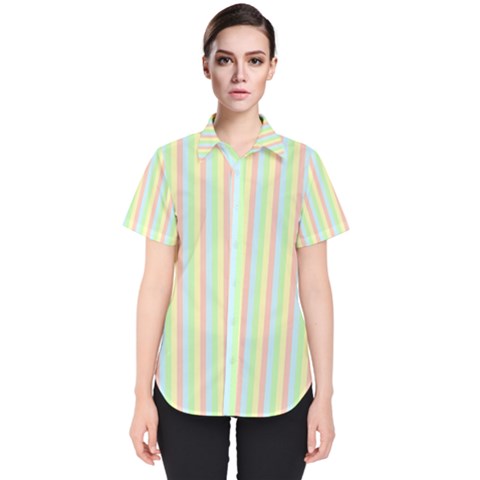 Pattern Background Texture Women s Short Sleeve Shirt by Sapixe