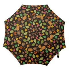 Thanksgiving Pattern Hook Handle Umbrellas (large) by Valentinaart