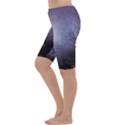 Orion Nebula pastel violet purple turquoise blue star formation Cropped Leggings  View2