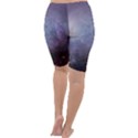 Orion Nebula pastel violet purple turquoise blue star formation Cropped Leggings  View4