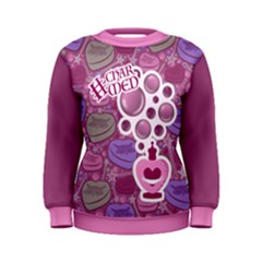 Charmed (pink Pattern) Women s Sweatshirt by TransfiguringAdoptionStore