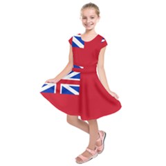British Red Ensign, 1707–1801 Kids  Short Sleeve Dress by abbeyz71