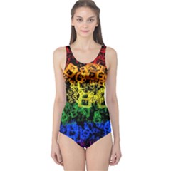 Lgbt Pride Rainbow Gay Lesbian One Piece Swimsuit by Pakrebo