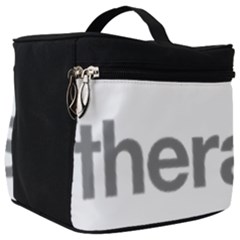 Theranos Logo Make Up Travel Bag (big) by milliahood