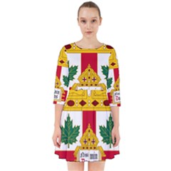 Coat Of Arms Of Anglican Church Of Canada Smock Dress by abbeyz71
