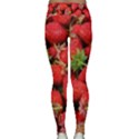 Strawberries Lightweight Velour Classic Yoga Leggings View2
