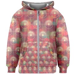 Colorful Background Abstract Kids  Zipper Hoodie Without Drawstring by HermanTelo