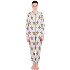Gold Star Onepiece Jumpsuit (ladies)  by WensdaiAmbrose