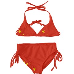 Chinese Flag Flag Of China Kids  Classic Bikini Set by FlagGallery