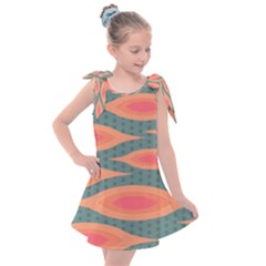 Background Non Seamless Pattern Kids  Tie Up Tunic Dress by Pakrebo