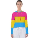 Pansexual Pride Flag Women s Slouchy Sweat View1