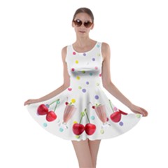 Milkshakes And Cherries Skater Dress by 5oclockvintage
