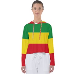 Current Flag Of Ethiopia Women s Slouchy Sweat by abbeyz71